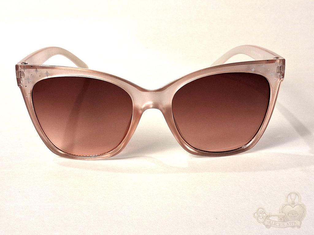 Disney Walt Disney World Translucent Pink Castle Sunglasses - Image 5