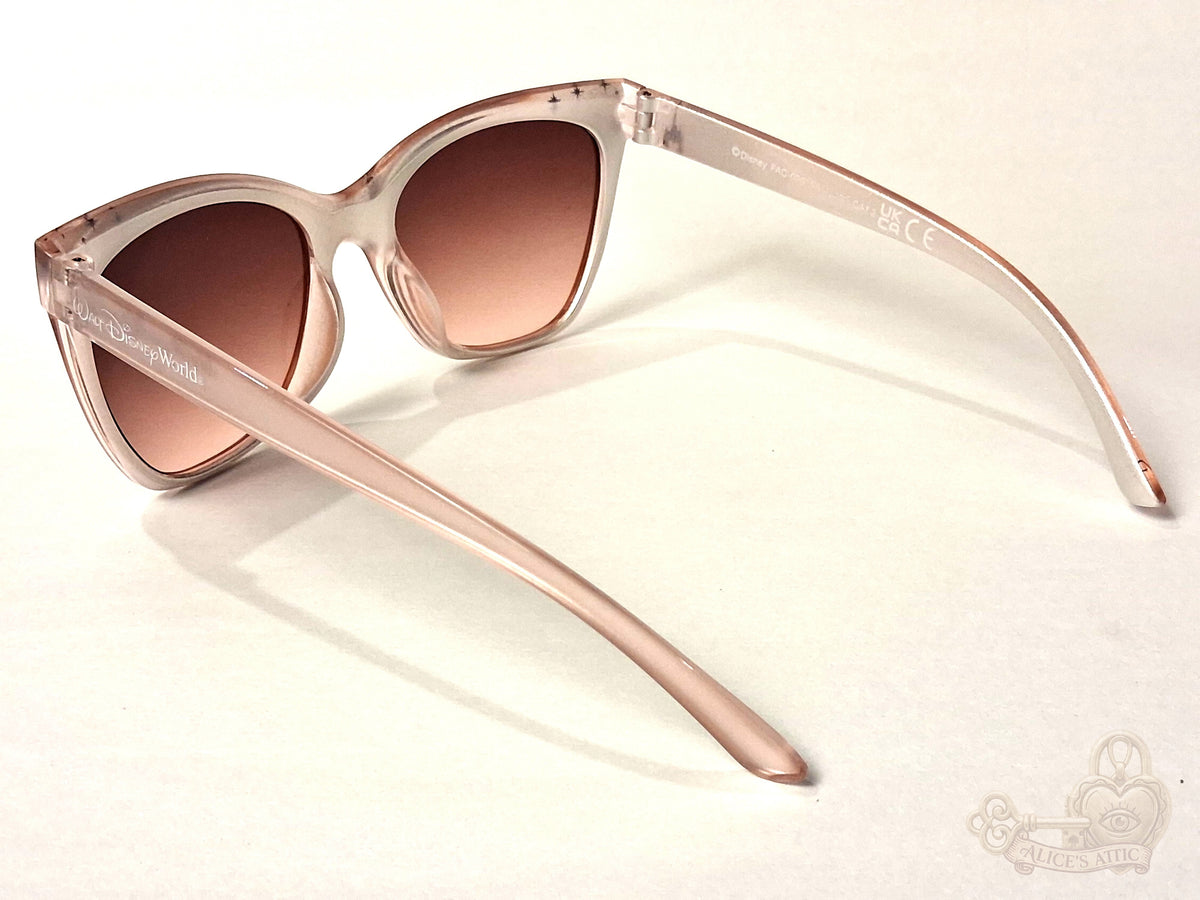Disney Walt Disney World Translucent Pink Castle Sunglasses - Image 7