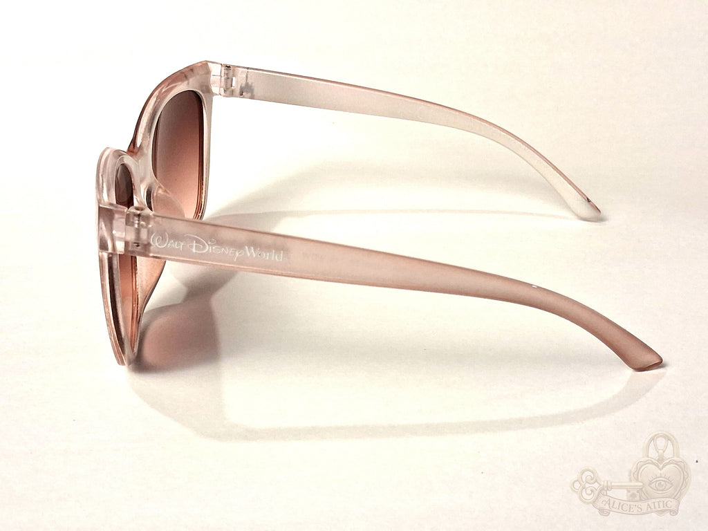 Disney Walt Disney World Translucent Pink Castle Sunglasses - Image 8
