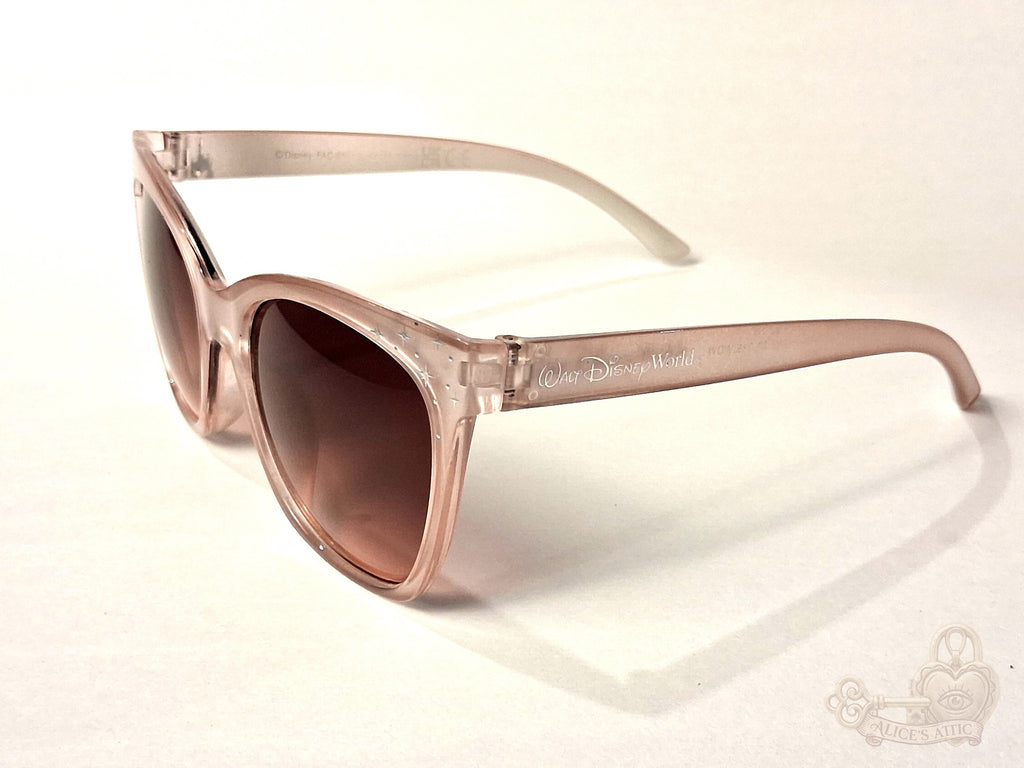 Disney Walt Disney World Translucent Pink Castle Sunglasses - Image 9
