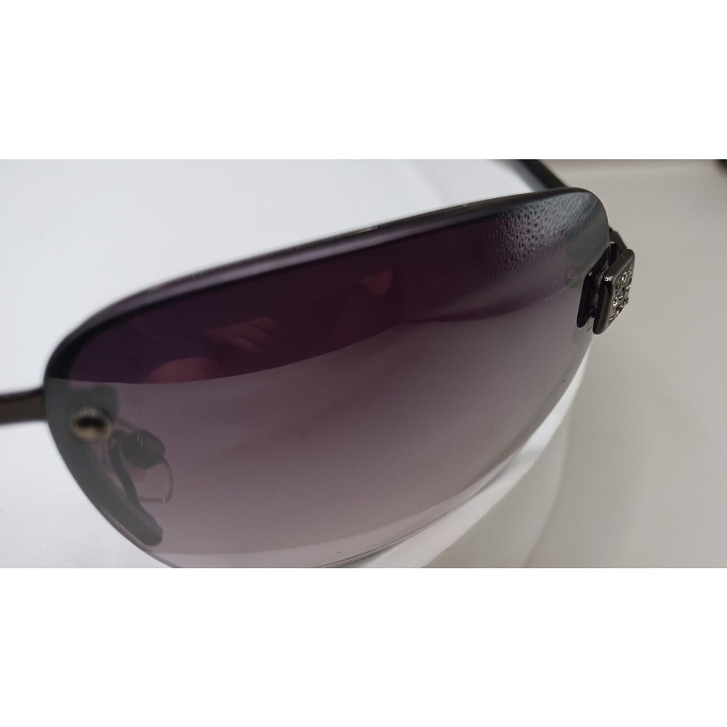 Dockers Brand Black Frame with Rhinestone Temple Accents Women's Sunglasses