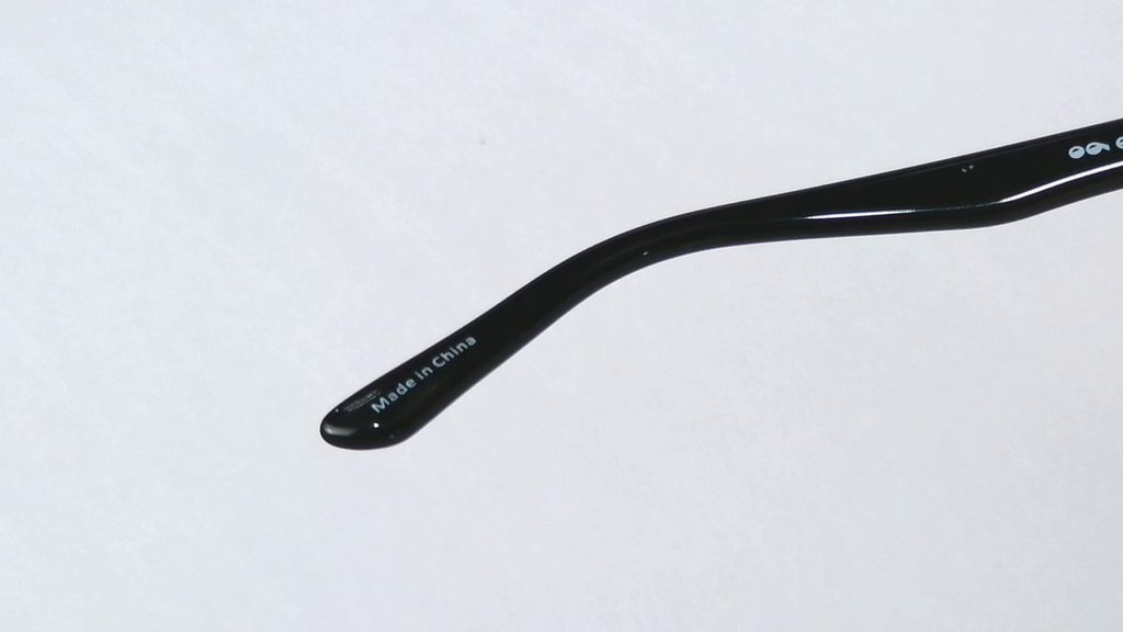 Eyebuydirect Cosmo Black Silver Browline Eyeglass Frames - Image 9