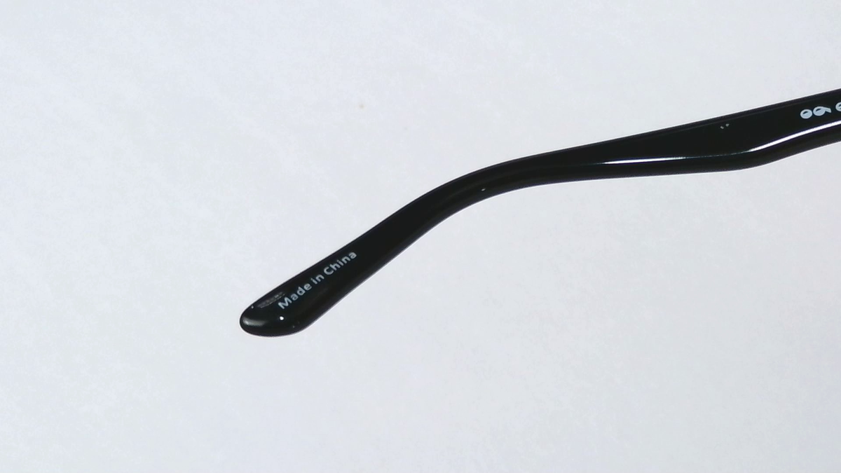 Eyebuydirect Cosmo Black Silver Browline Eyeglass Frames - Image 9
