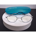 Zenni Sepulveda Blue Round +1.00 Reading Glasses with Hard Case