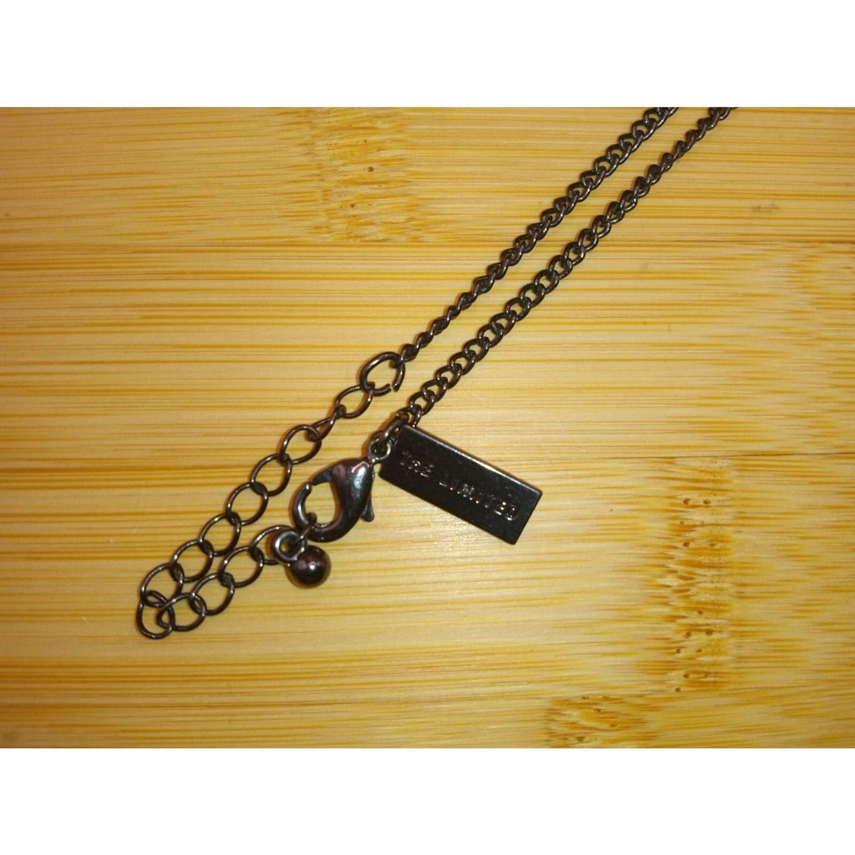 The Limited Vintage Black Resin Faceted Cabochon Bib Statement Necklace