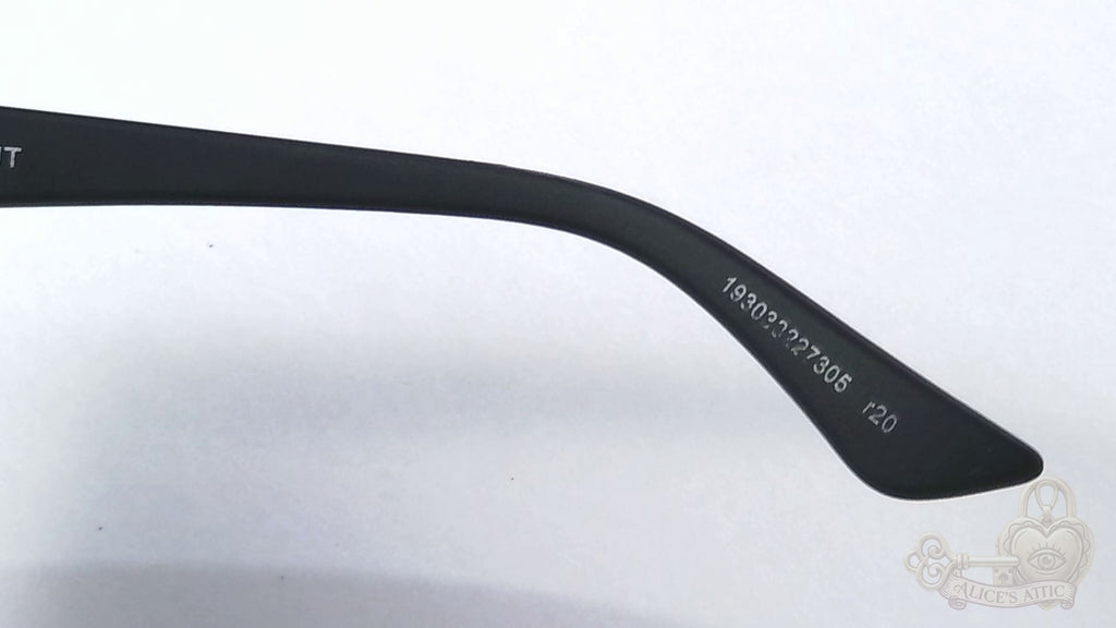 Foster Grant Flat Top Shield Sunglasses Matte Black Oversized Unisex Eyewear - Image 11