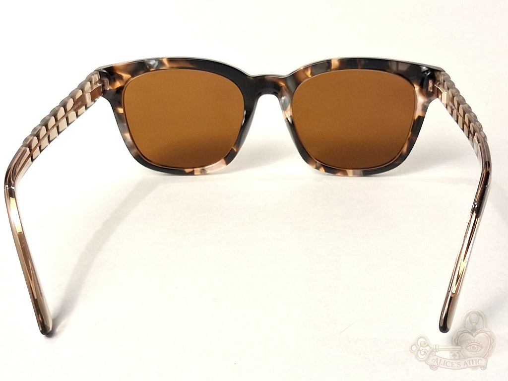 Kirkland Signature Fredericksburg Pink Tortoise Square Eyeglass Frames - Image 5