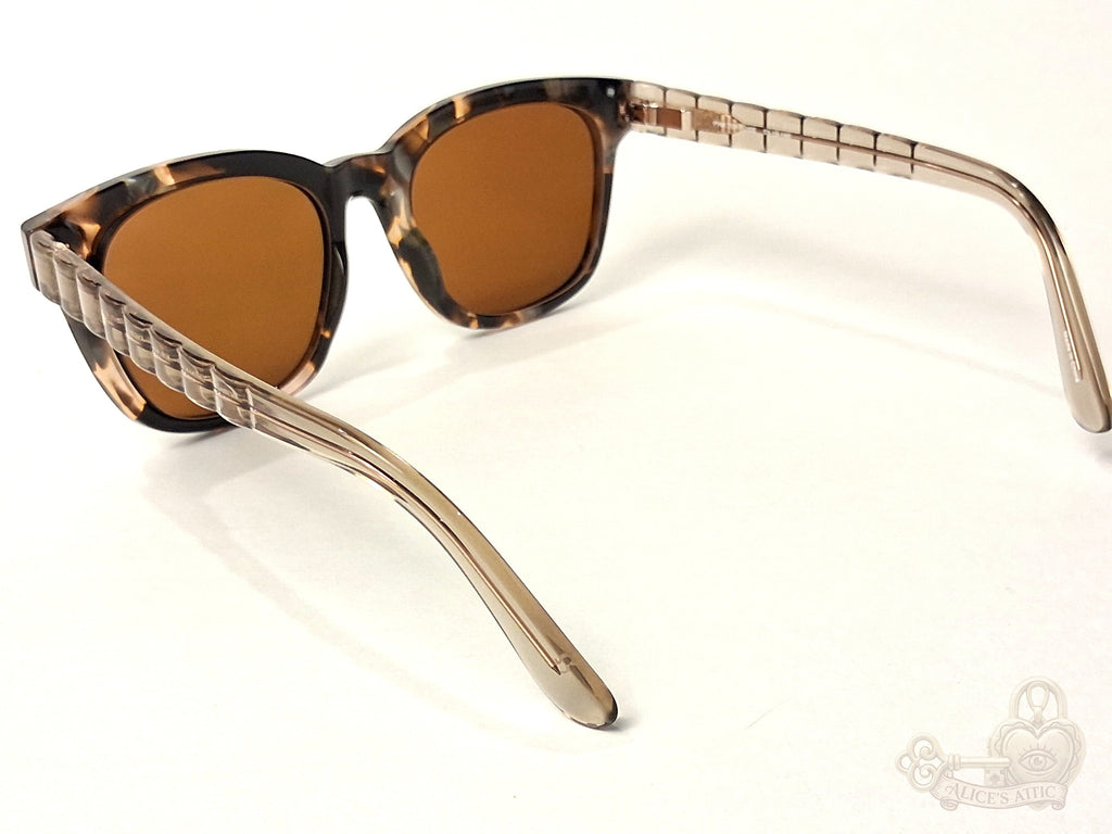 Kirkland Signature Fredericksburg Pink Tortoise Square Eyeglass Frames - Image 6