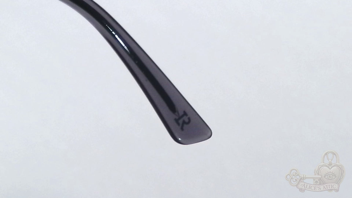 Lenton & Rusby LR4013 Black Metal Rectangle Eyeglasses Frames 51-18-140 - Image 11