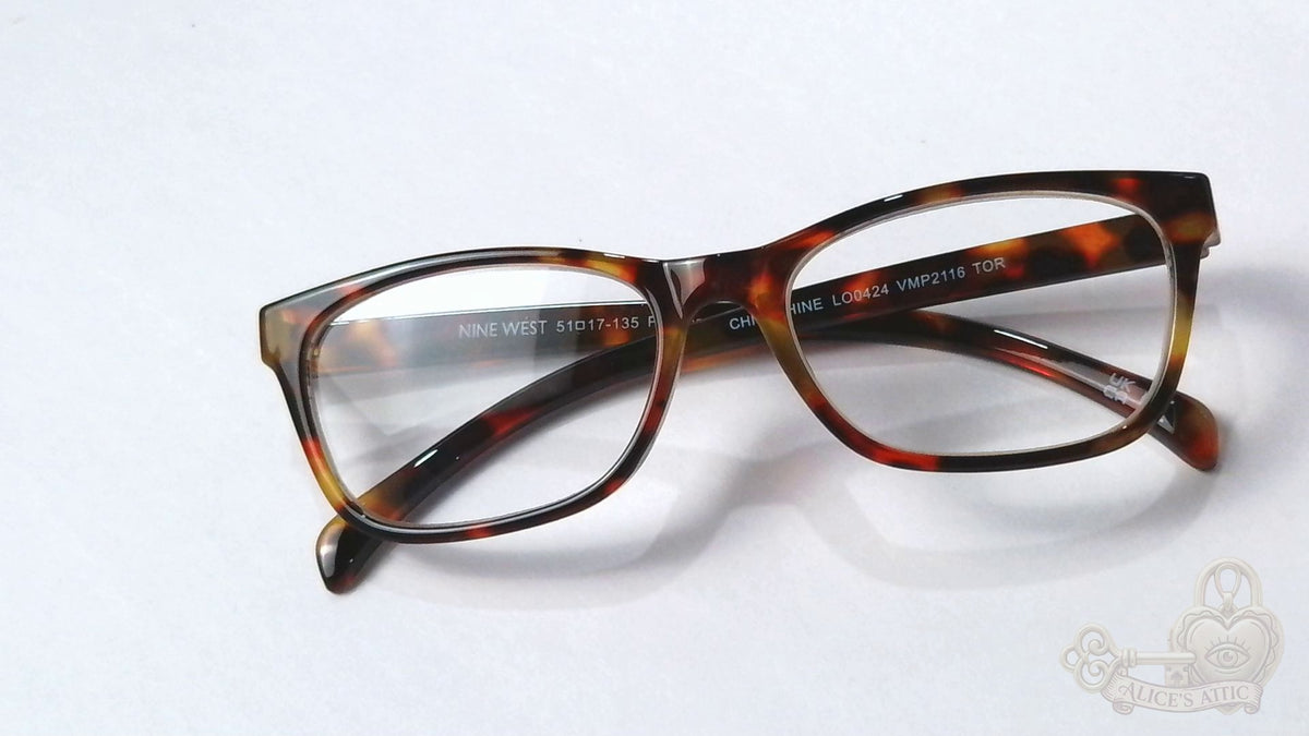 Nine West Tortoiseshell Rectangle Reading Glasses +1.50 Frame 51-17-135 - Image 13
