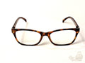 Nine West Tortoiseshell Rectangle Reading Glasses +1.50 Frame 51-17-135 - Image 1