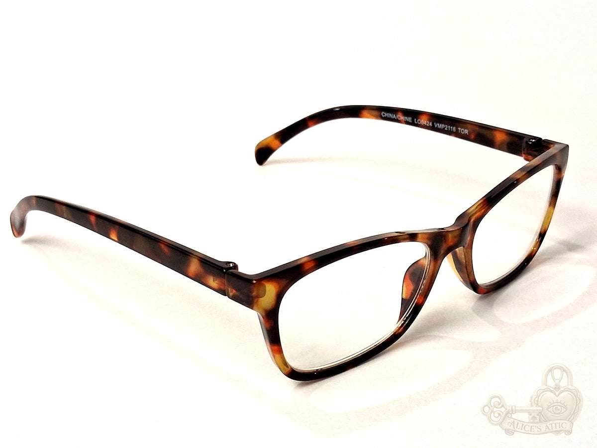 Nine West Tortoiseshell Rectangle Reading Glasses +1.50 Frame 51-17-135 - Image 3