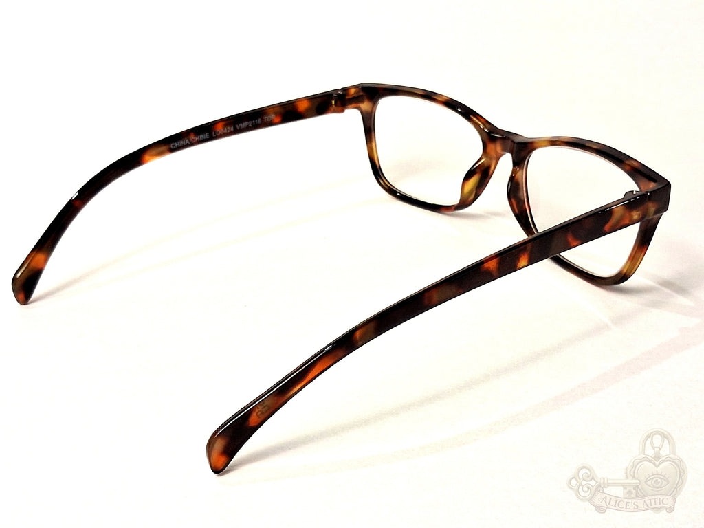 Nine West Tortoiseshell Rectangle Reading Glasses +1.50 Frame 51-17-135 - Image 5