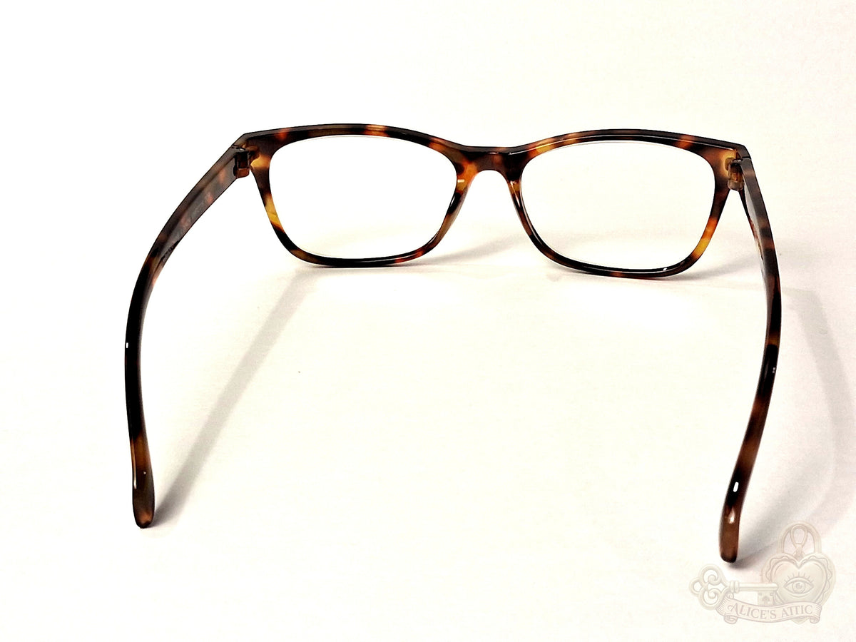 Nine West Tortoiseshell Rectangle Reading Glasses +1.50 Frame 51-17-135 - Image 6