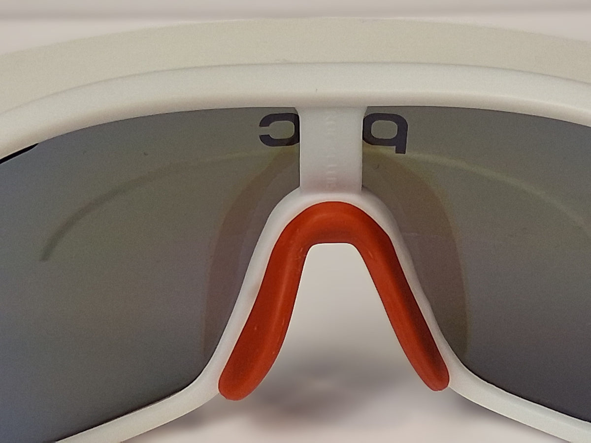 POC Do Blade Sunglasses White Mirrored Italy Performance Cycling Eyewear - Image 13