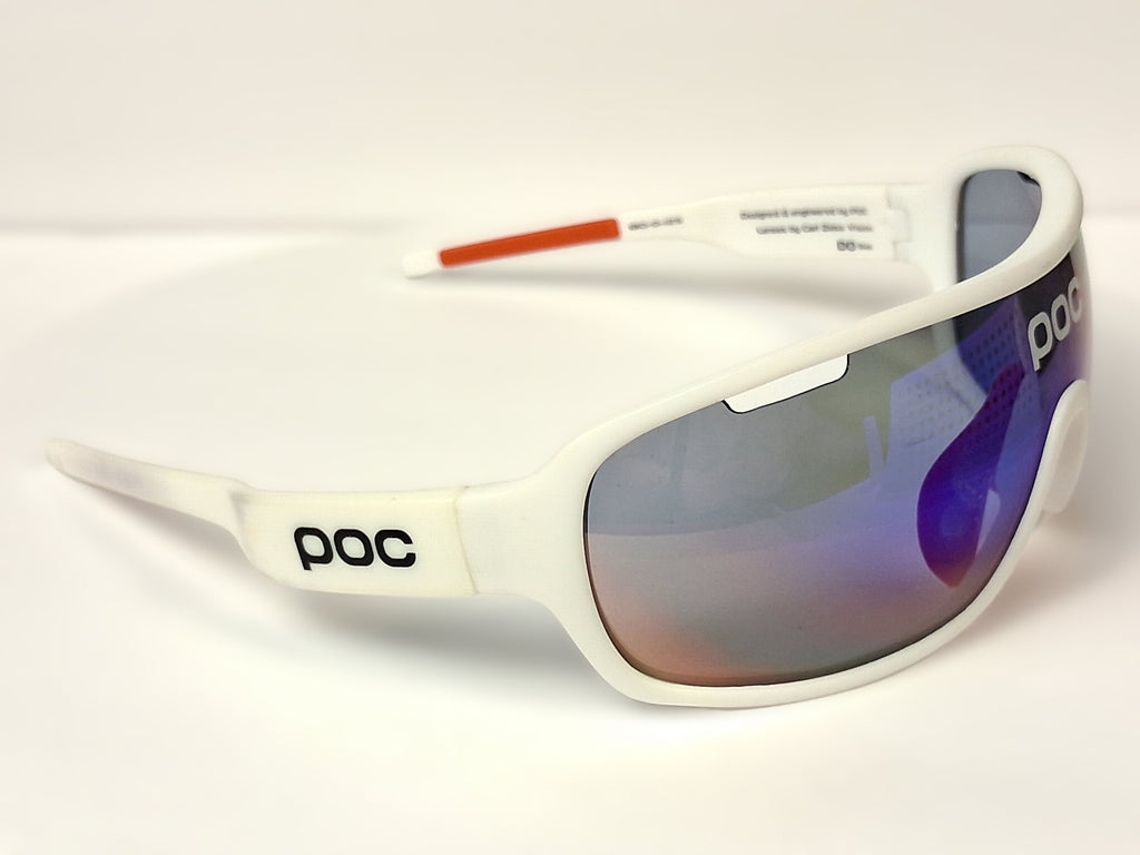 POC Do Blade Sunglasses White Mirrored Italy Performance Cycling Eyewear - Image 4