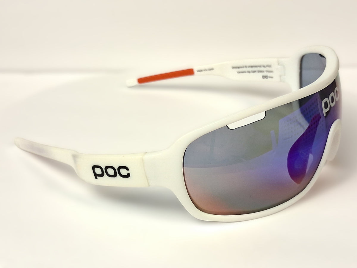 POC Do Blade Sunglasses White Mirrored Italy Performance Cycling Eyewear - Image 4