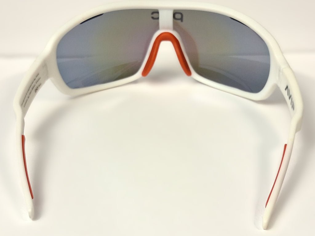 POC Do Blade Sunglasses White Mirrored Italy Performance Cycling Eyewear - Image 7