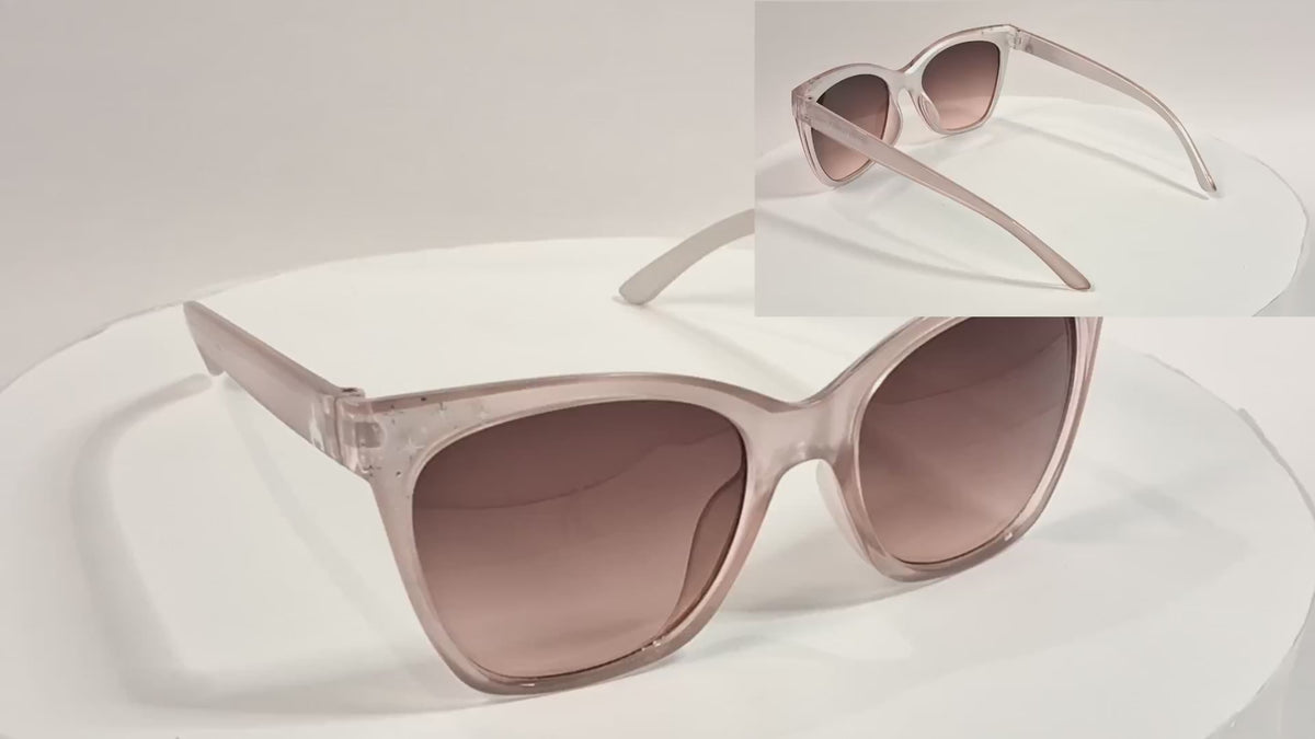 Disney Walt Disney World Translucent Pink Castle Sunglasses - Video 1