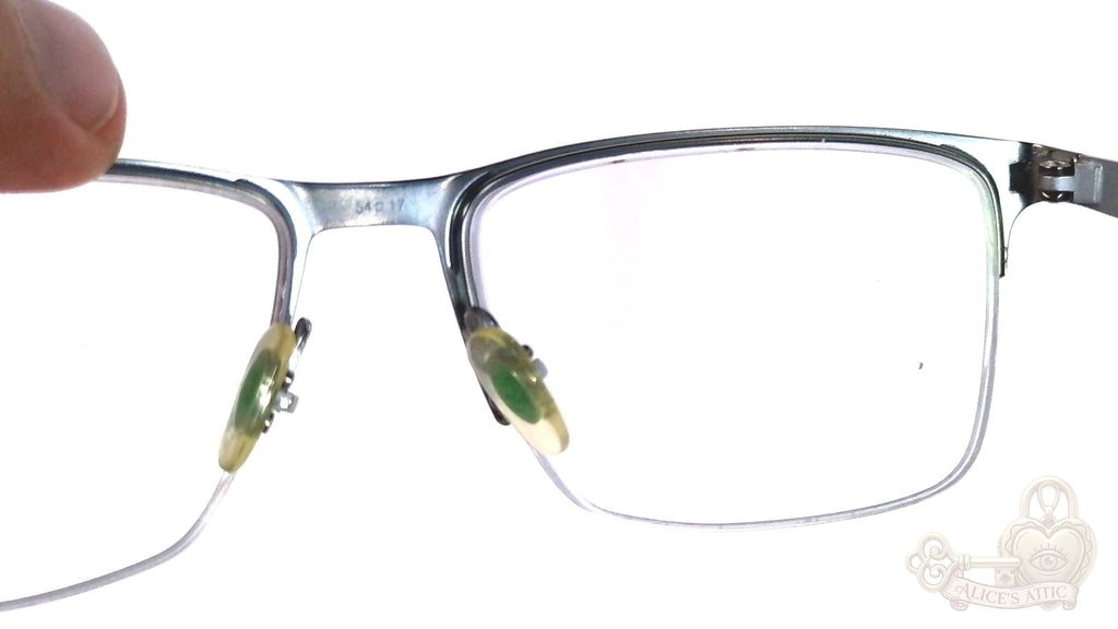 Ray-Ban RB 6335 Rectangular Dark Gray Metal 54-17-145 Eyeglass Frames - Image 13