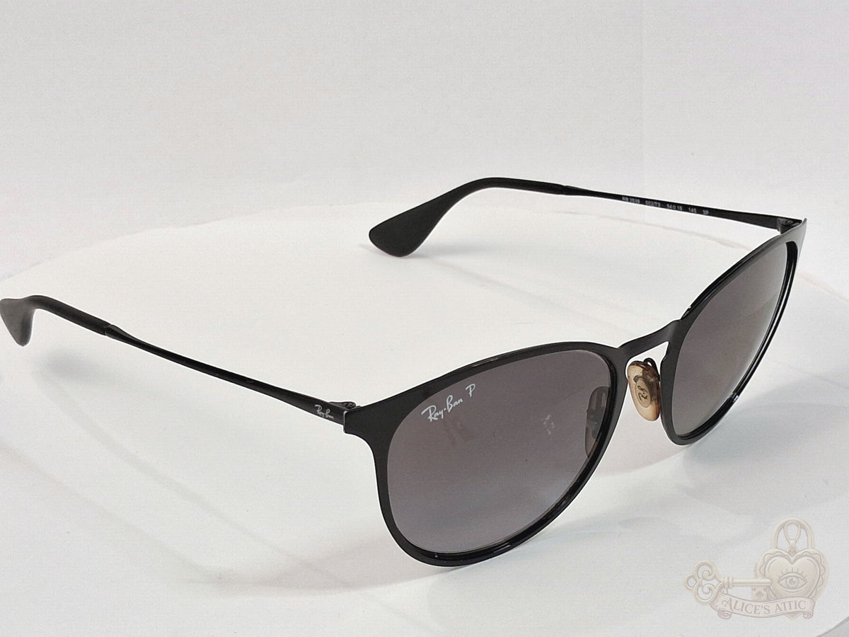 Ray-Ban RB3539 Polarized Sunglasses | Black Metal Frame - Image 2