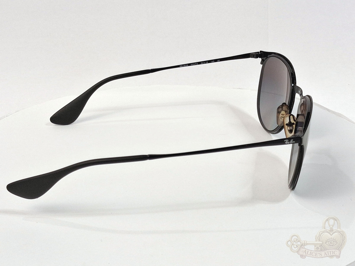 Ray-Ban RB3539 Polarized Sunglasses | Black Metal Frame - Image 3