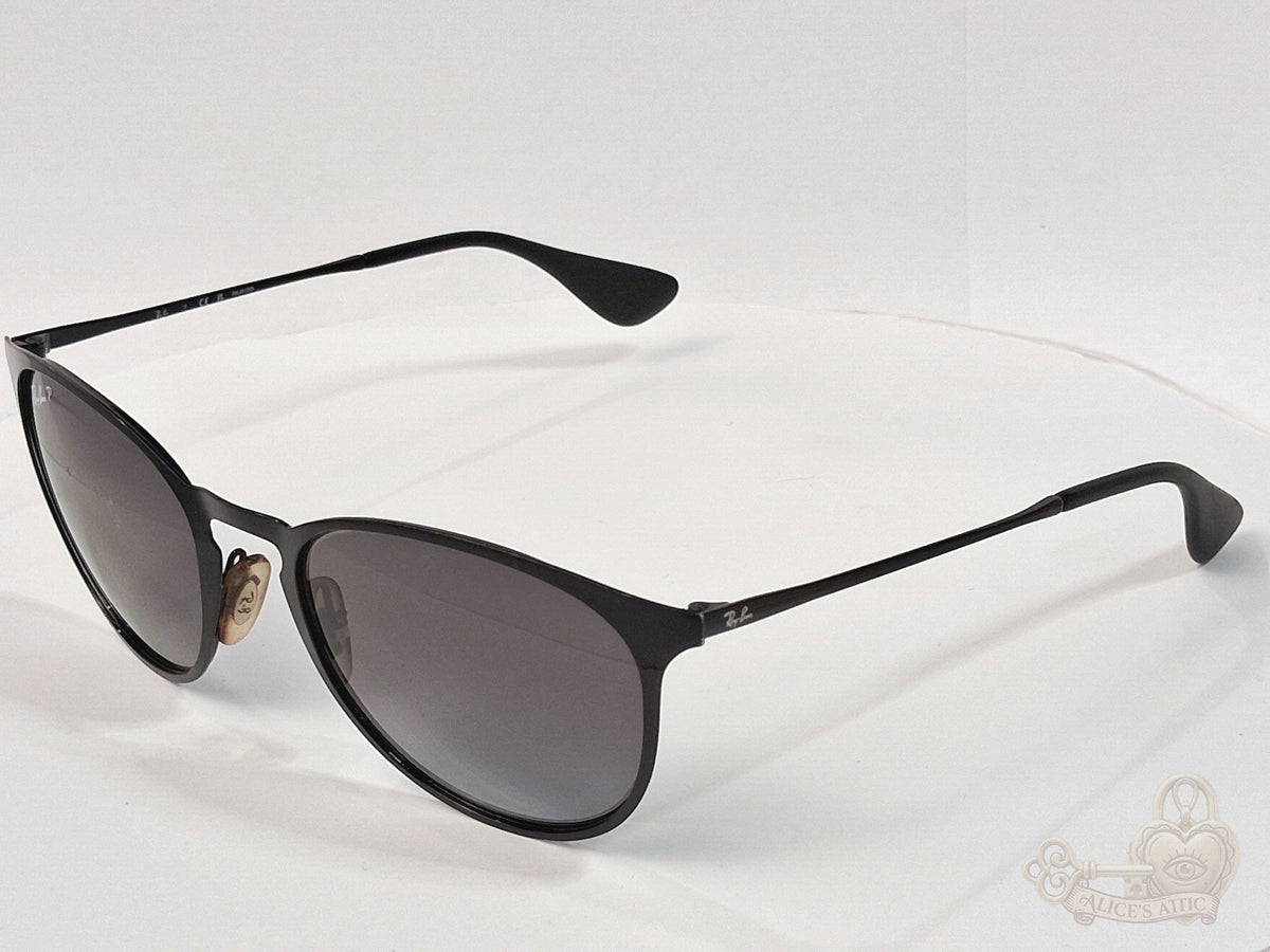 Ray-Ban RB3539 Polarized Sunglasses | Black Metal Frame - Image 8