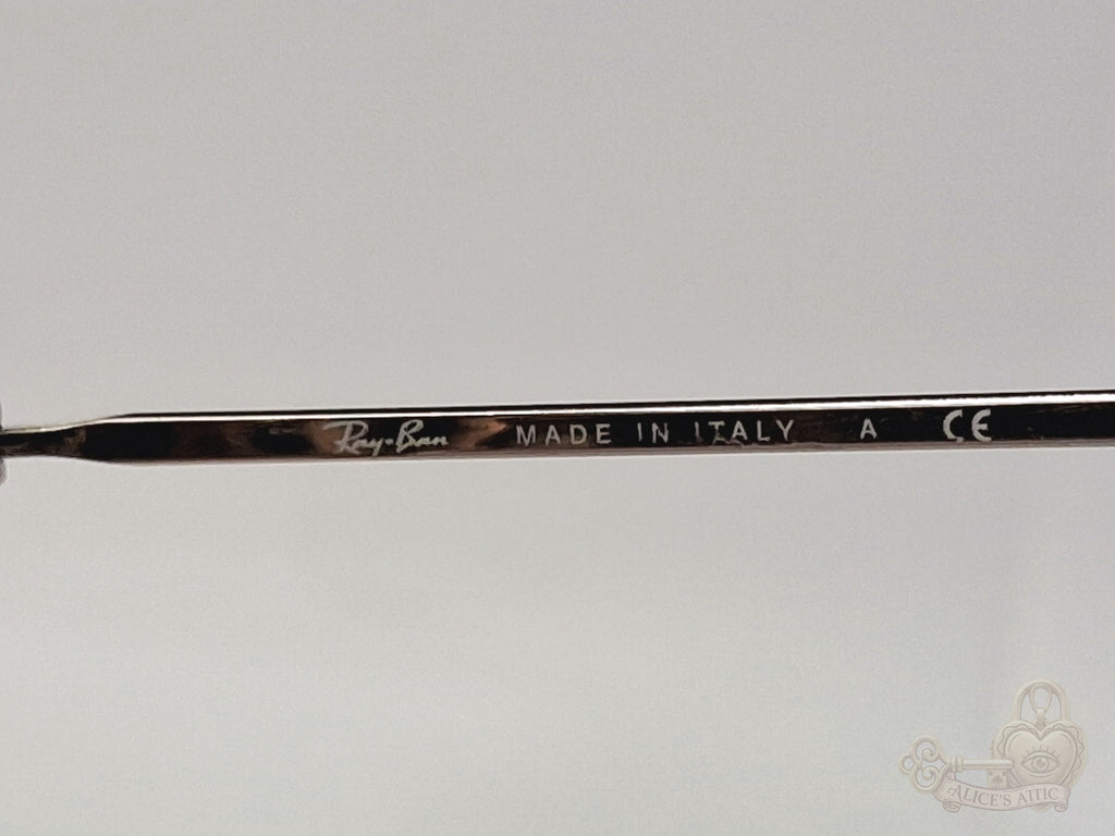 Ray-Ban RB3647-N Made in Italy Sunglasses | Gold Metal Round Frame - Image 13