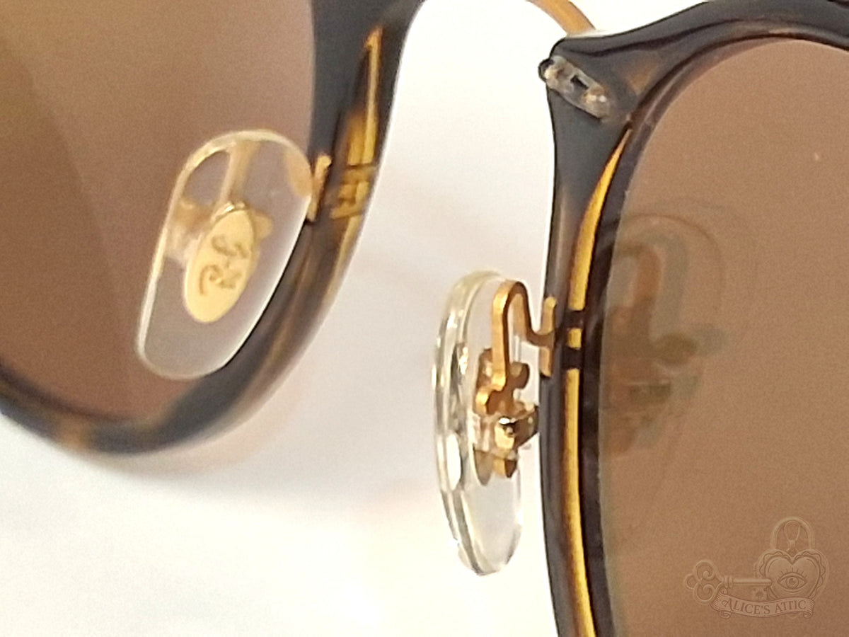 Ray-Ban RB4266 LightRay Tortoise Acetate Double Bridge Sunglasses - Image 9