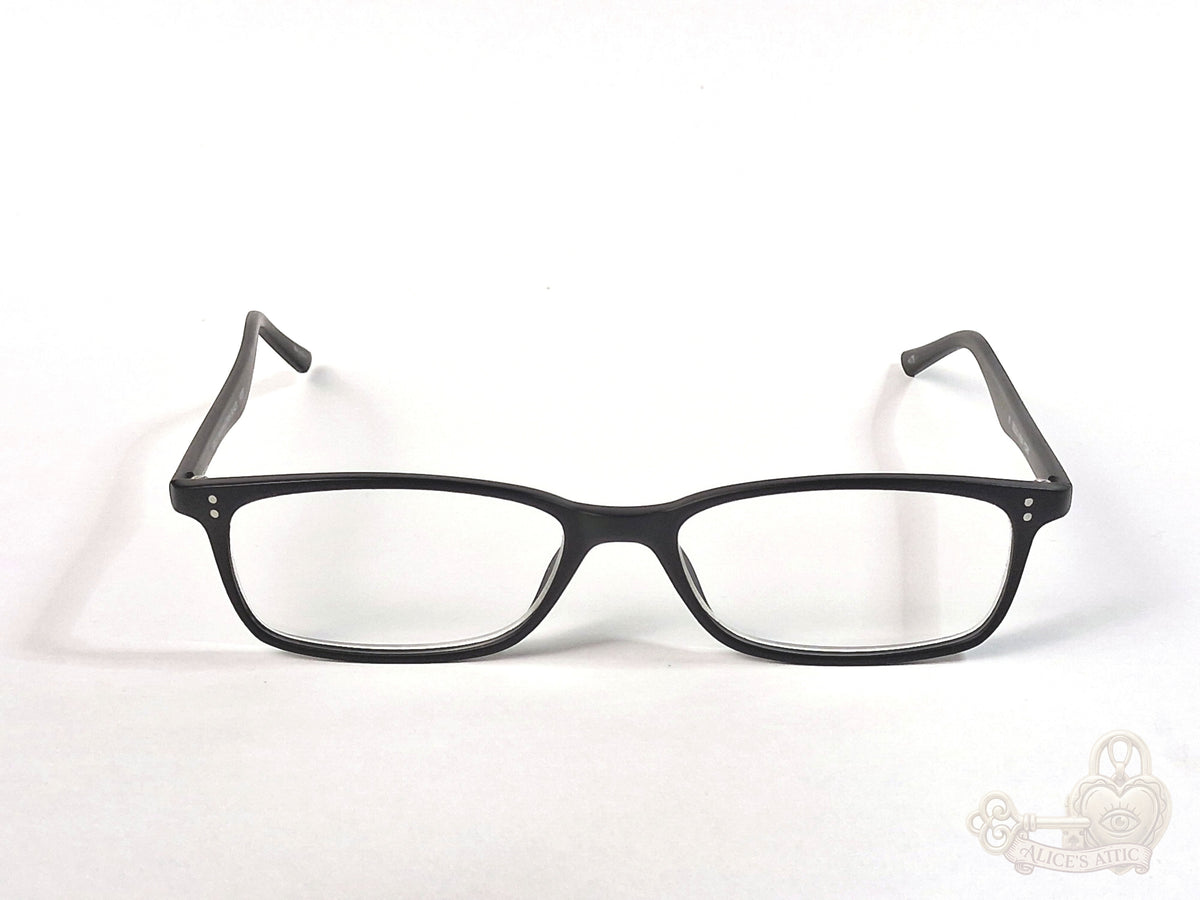 Scojo New York Gels Manhattan Black Reading Glasses +1.75 - Image 1