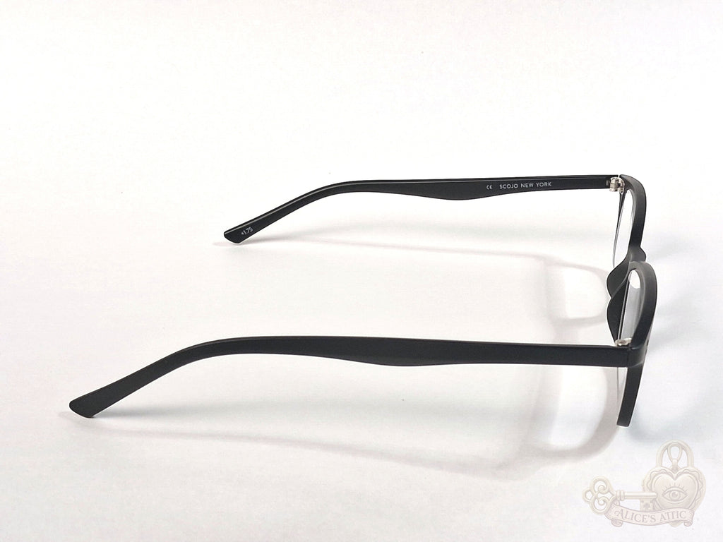 Scojo New York Gels Manhattan Black Reading Glasses +1.75 - Image 3