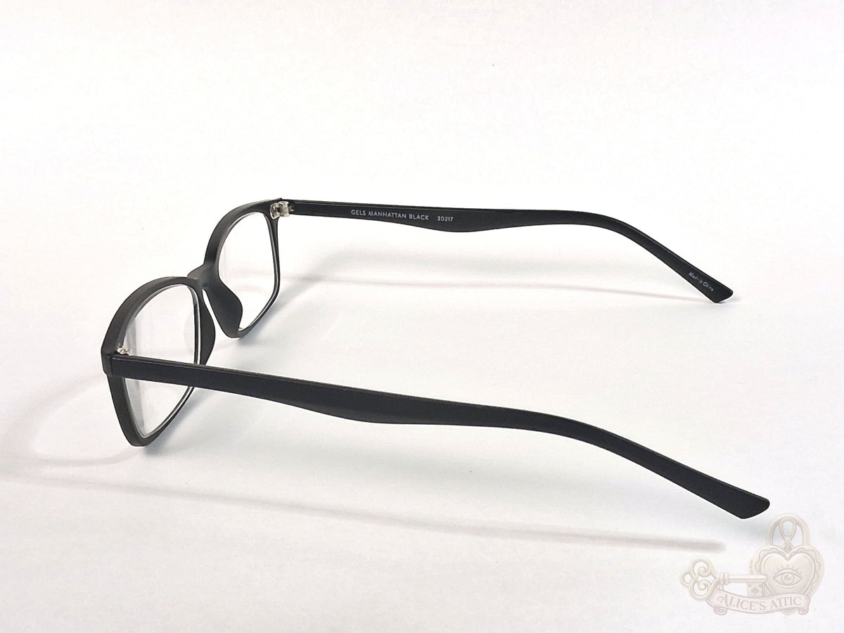 Scojo New York Gels Manhattan Black Reading Glasses +1.75 - Image 7