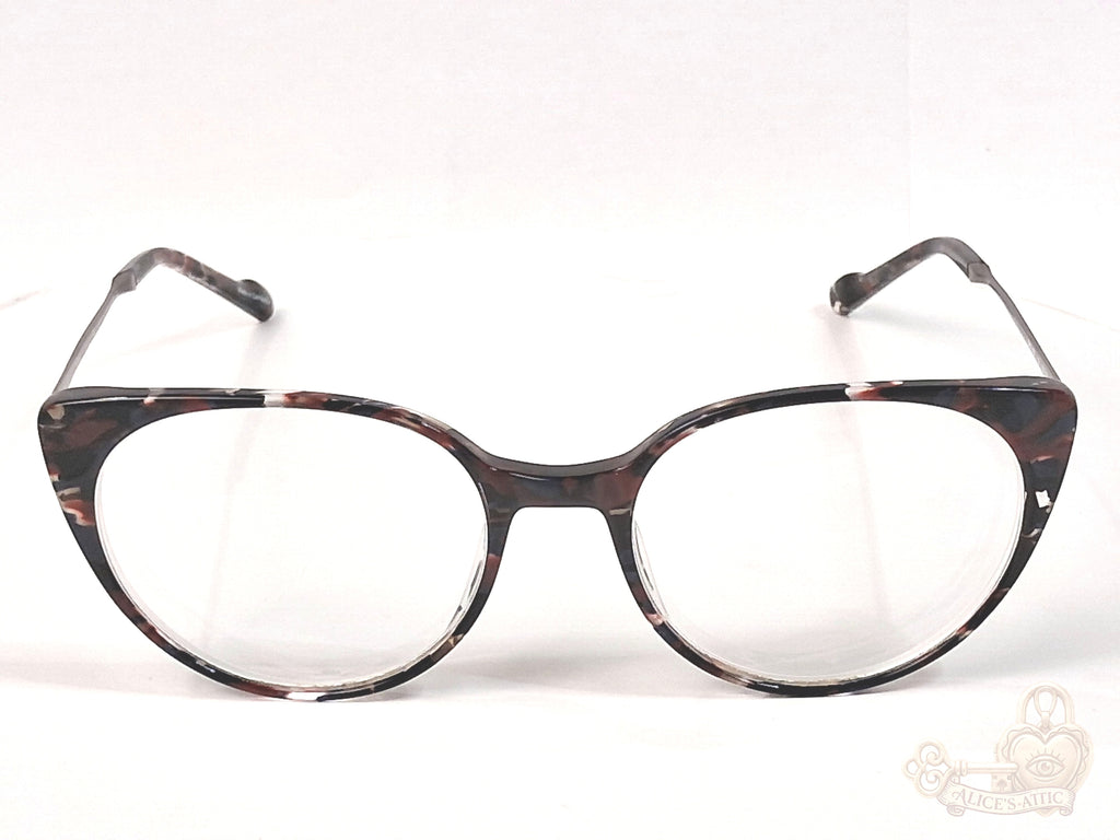 Scott Harris UTX Round Tortoise Eyeglass Frames - Image 1