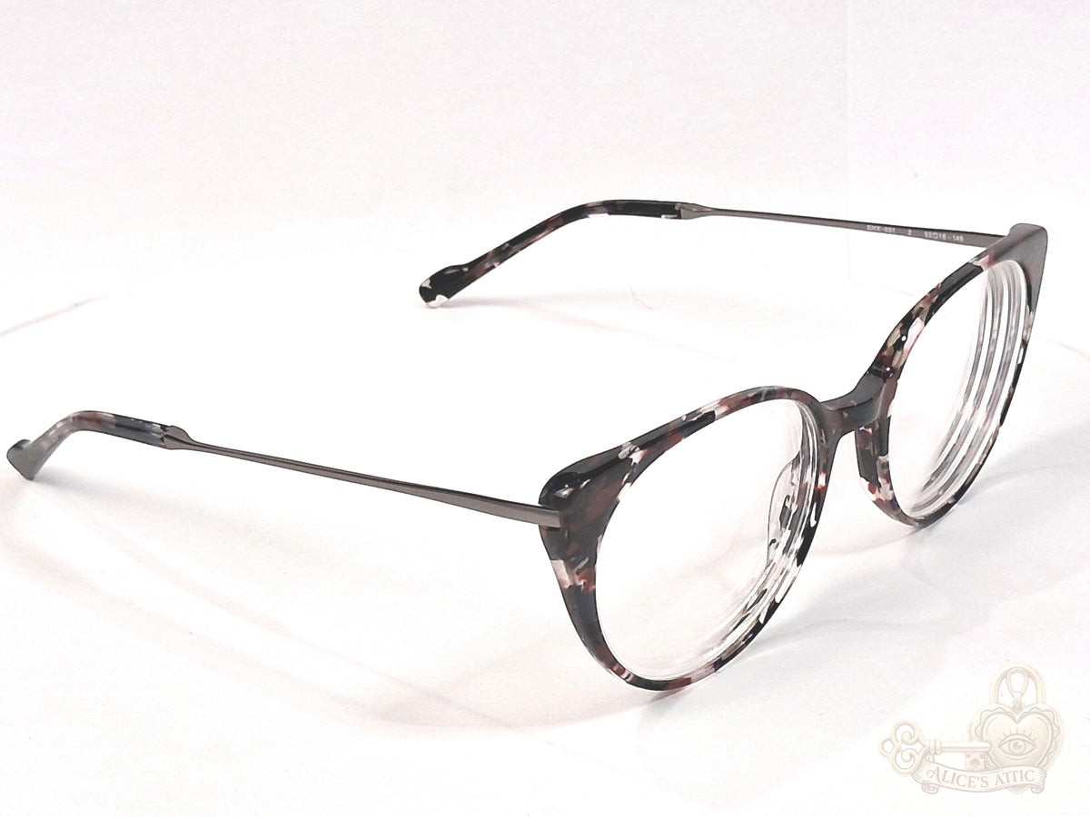 Scott Harris UTX Round Tortoise Eyeglass Frames - Image 2