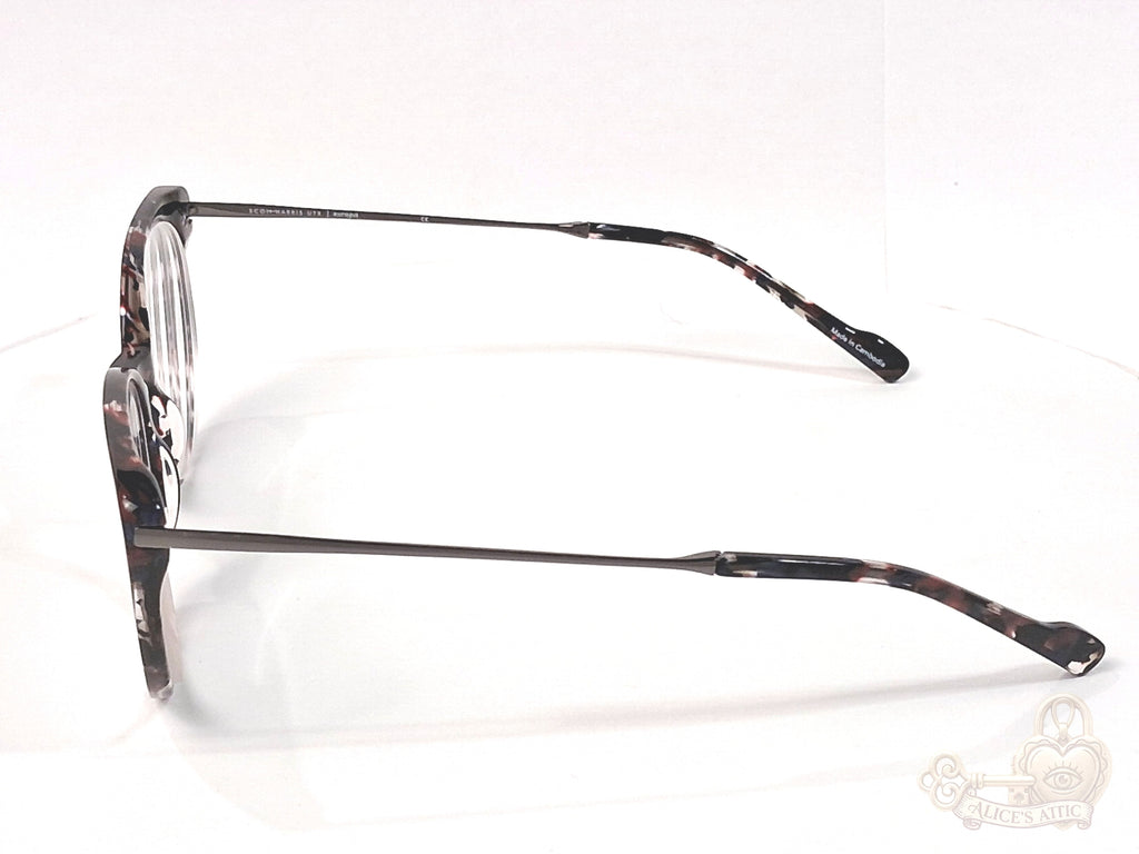 Scott Harris UTX Round Tortoise Eyeglass Frames - Image 7