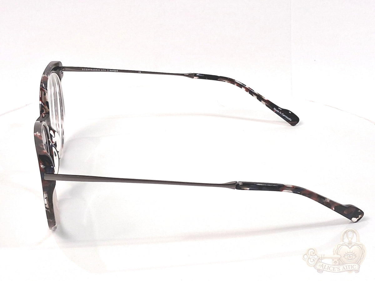 Scott Harris UTX Round Tortoise Eyeglass Frames - Image 7