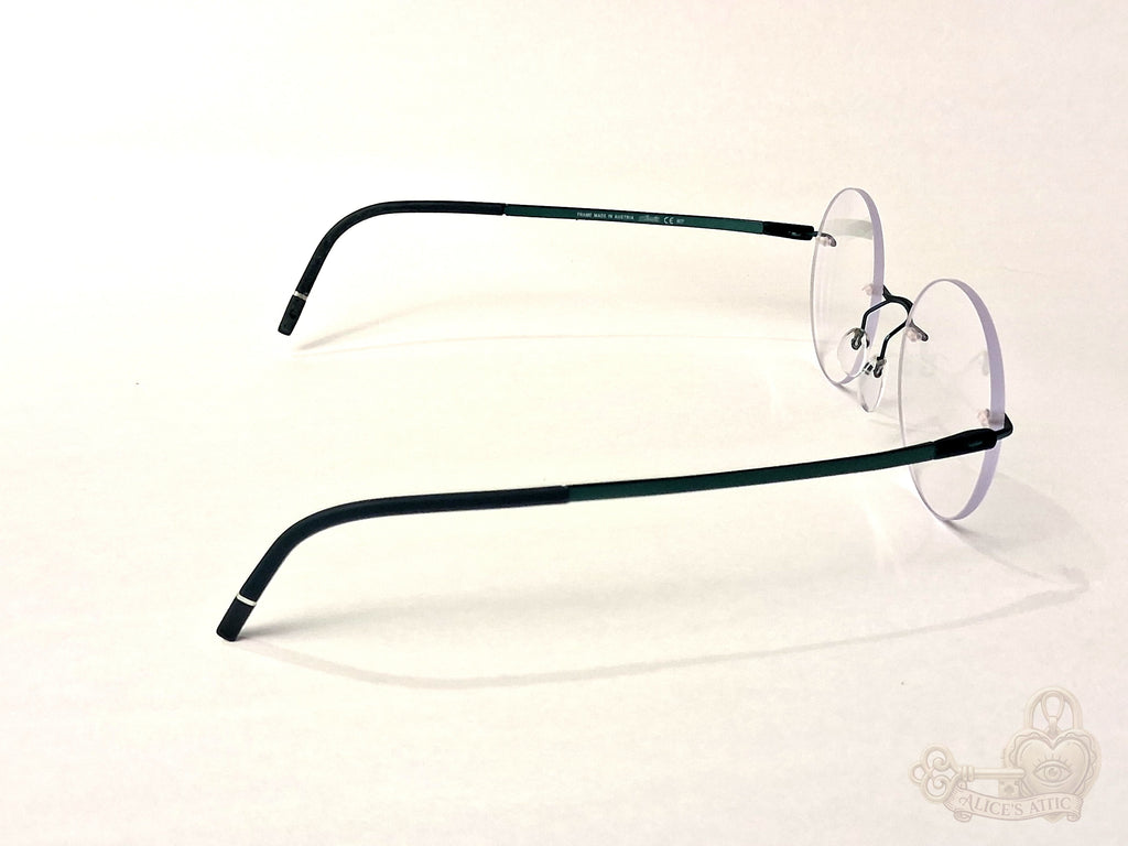 Silhouette Titan Dynamics Contour Rimless Round Titanium Eyeglasses - Image 10