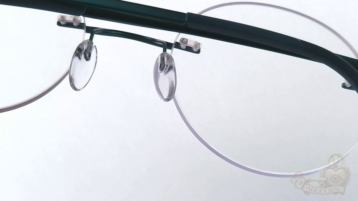 Silhouette Titan Dynamics Contour Rimless Round Titanium Eyeglasses - Image 12