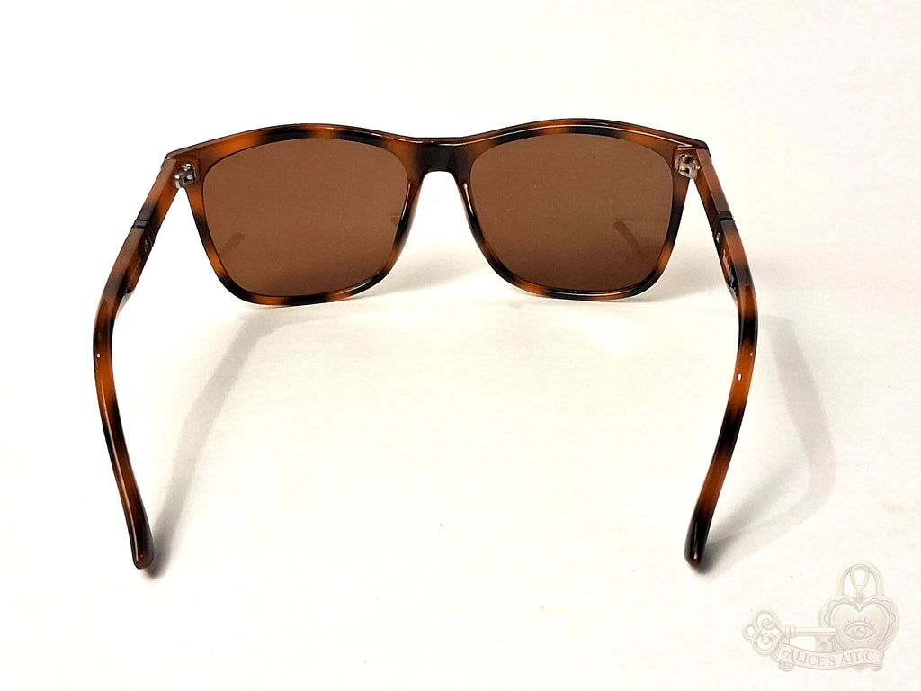 Timberland TB7289 Brown Tortoise Shell Rectangle Unisex Designer Sunglasses - Image 5