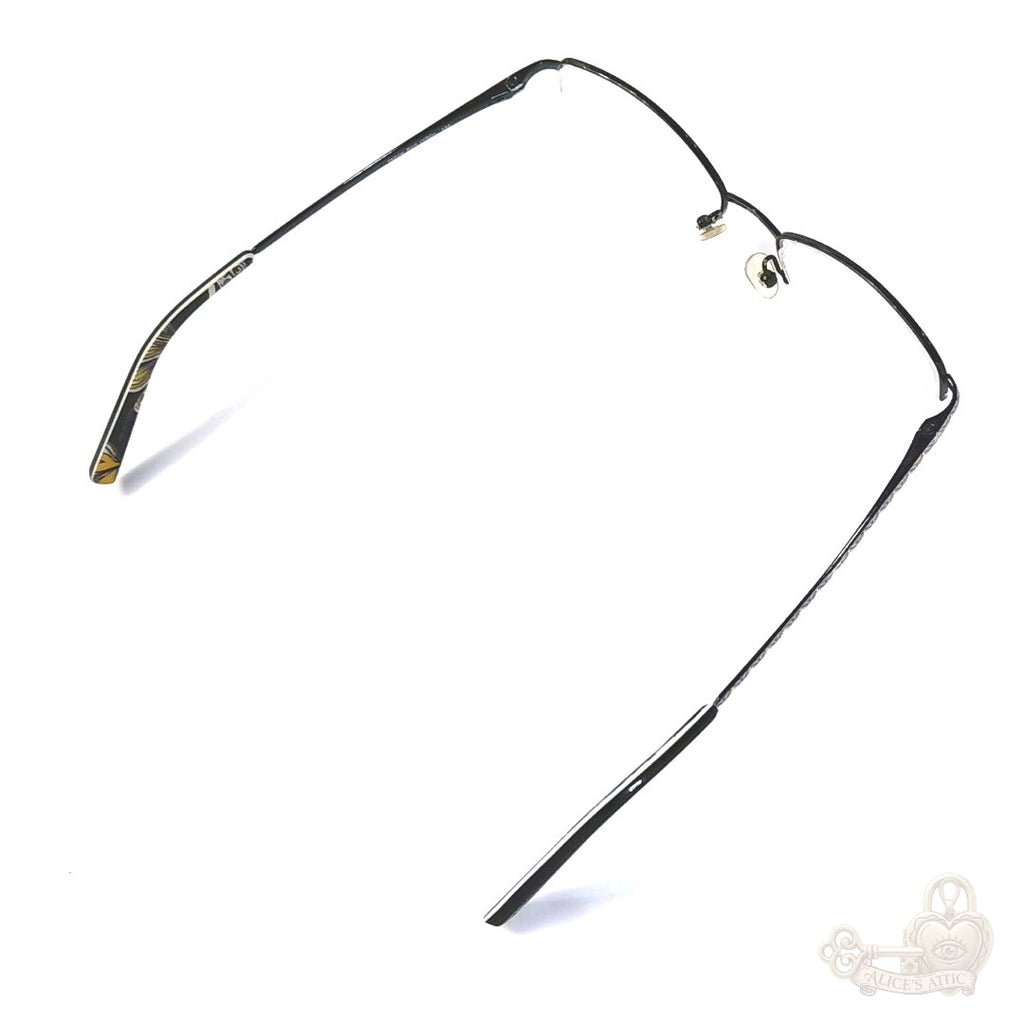 Vera Bradley VB-3026 Yellow Bird Metal Eyeglass Frames - Image 10