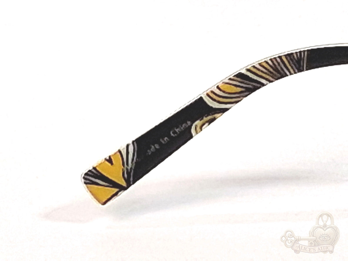 Vera Bradley VB-3026 Yellow Bird Metal Eyeglass Frames - Image 16