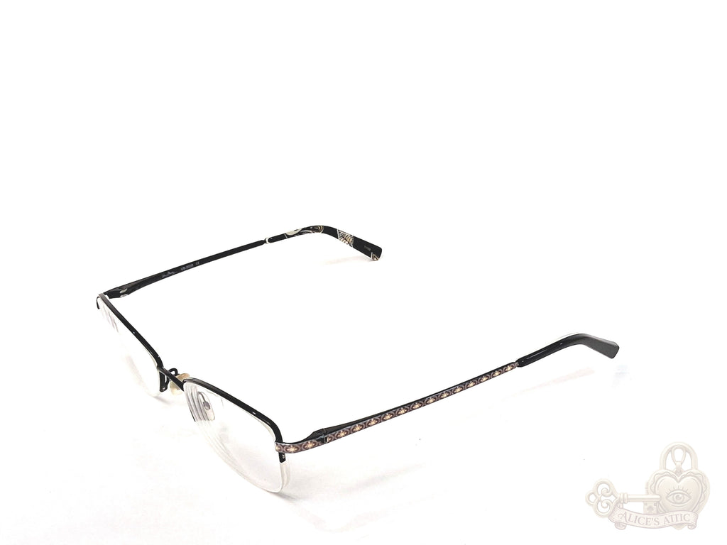 Vera Bradley VB-3026 Yellow Bird Metal Eyeglass Frames - Image 2
