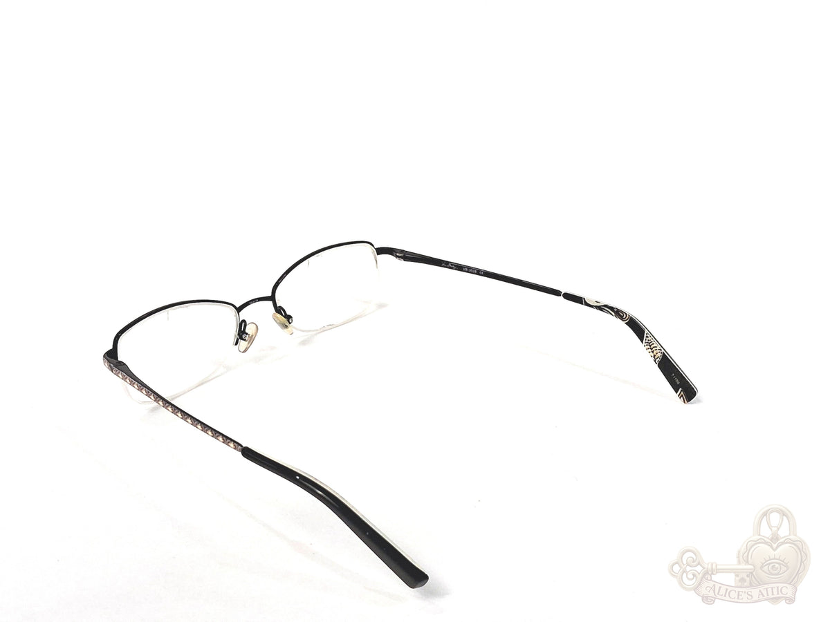Vera Bradley VB-3026 Yellow Bird Metal Eyeglass Frames - Image 4
