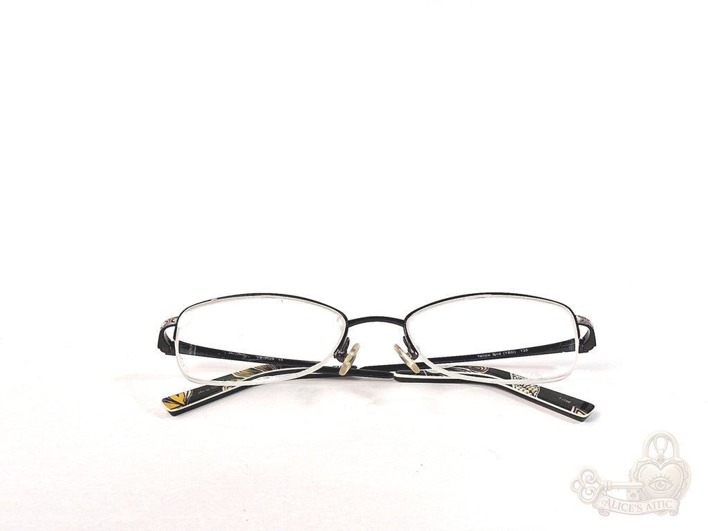 Vera Bradley VB-3026 Yellow Bird Metal Eyeglass Frames - Image 9