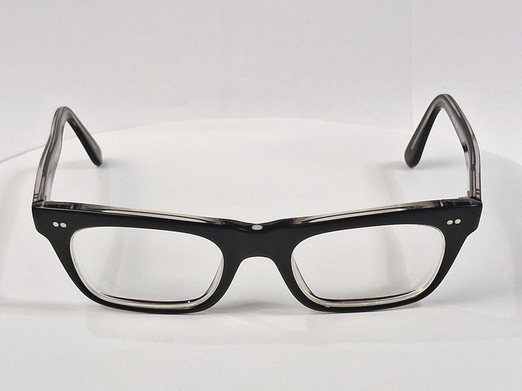 SEE Eyewear 0521 Core Collection Black Acetate Eyeglass Frames - Image 1
