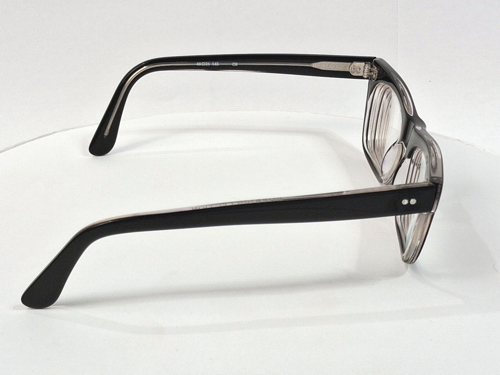 SEE Eyewear 0521 Core Collection Black Acetate Eyeglass Frames - Image 3
