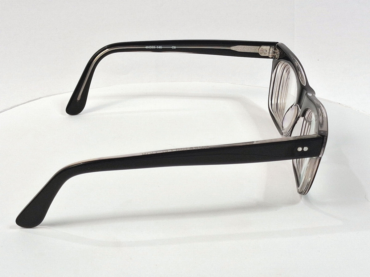 SEE Eyewear 0521 Core Collection Black Acetate Eyeglass Frames - Image 3