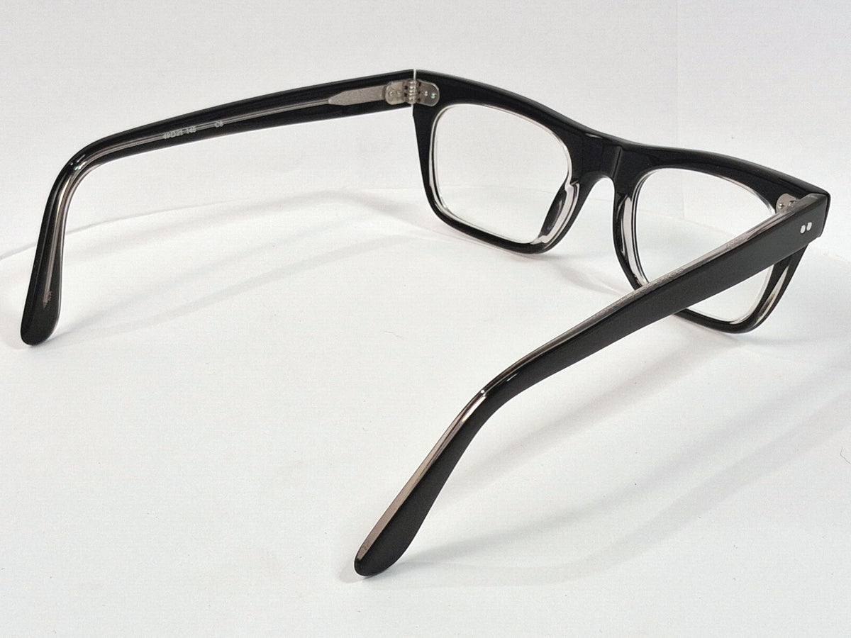 SEE Eyewear 0521 Core Collection Black Acetate Eyeglass Frames - Image 4